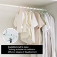 thumbnail image 3 of 10Pcs Baby Clothes Hangers Stackable Good Load-bearing Non-Slip High Toughness Smooth Surface Save Space Scalable Pants Clothes Drying Racks Kids Hangers Bathroom Supplies, 3 of 8
