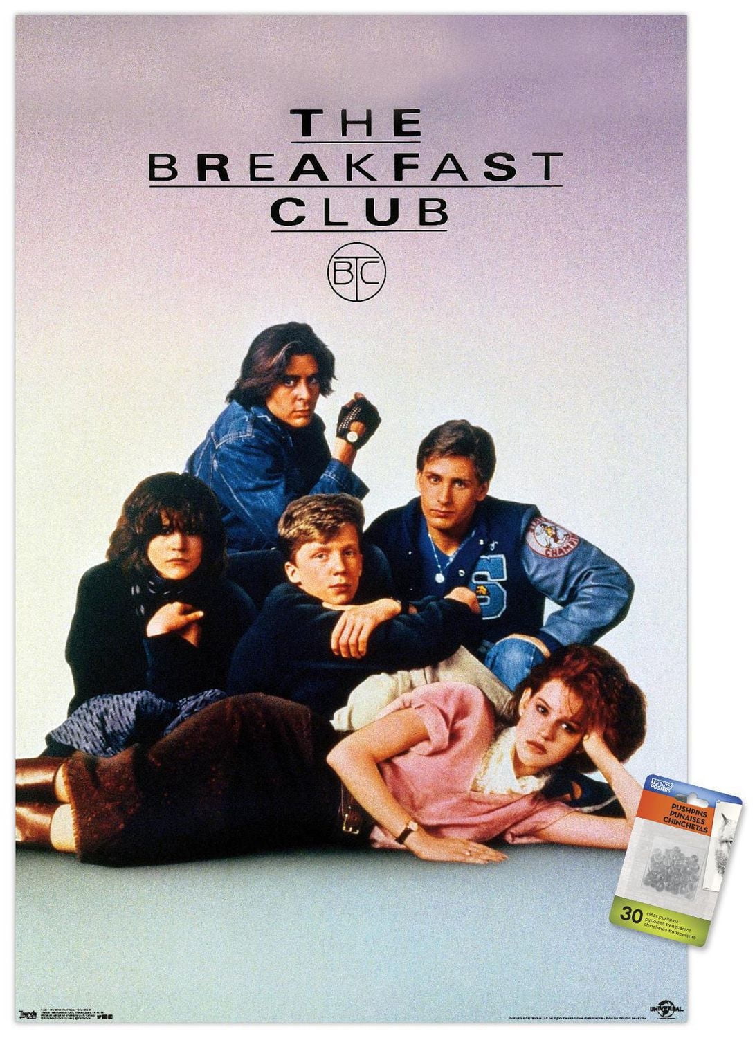 The Breakfast Club - One Sheet Wall Poster, 22.375" x 34"