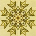 thumbnail image 1 of Ahgly Company Tapis d'Intérieur Lavable en Machine Carré Transitionnel Brun Doré Foncé, 8 Pieds Carré, 1 of 7