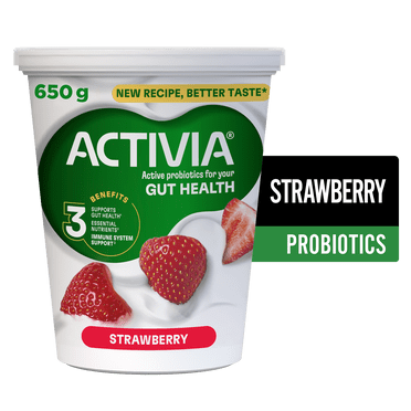 Activia Probiotic Yogurt, Strawberry