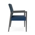 thumbnail image 2 of Pemberly Row Chaise Grand pour Invités pour Réception d'Attente, Cadre en Bois, Bleu, 2 of 5