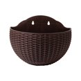 thumbnail image 1 of Flower Pot Exquisite Wall-mounted Plastic Wall Hanging Basket Flowerpot for Garden, 1 of 8