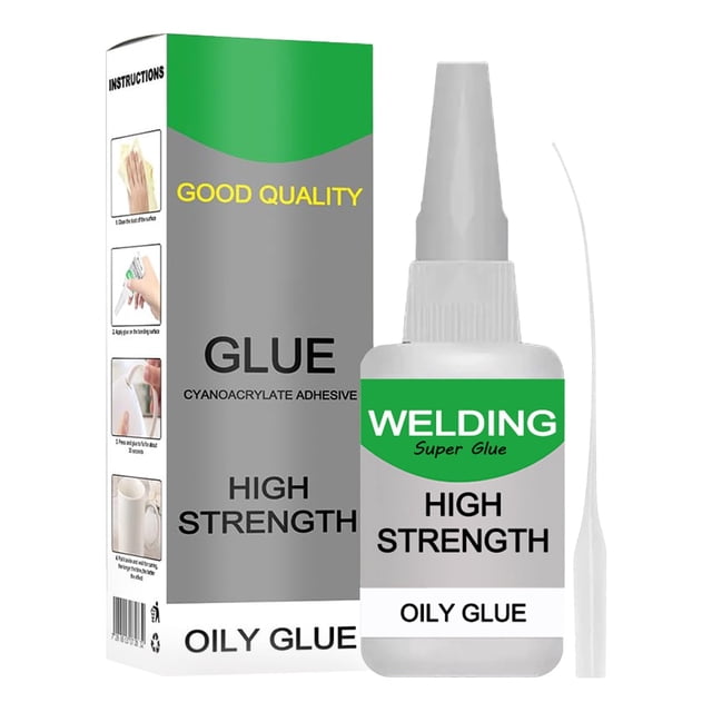 Trousse d'Outils Tendance pour la Maison, Colle Huileuse Haute Résistance pour Soudage Colle Améliorée Colles Polyvalentes pour Usage Domestique Colles Industrielles pour Réparation50ml