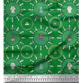 thumbnail image 2 of Soimoi Cotton Poplin Fabric Paisley Panel Print Sewing Fabric Yard 56 Inch Wide, 2 of 3