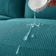 thumbnail image 4 of ORUYROP Office Chair Cover Water Resistant Laurel Green Stretch Jacquard Computer Chair Slipcover for Armrest Chairs S, 4 of 7