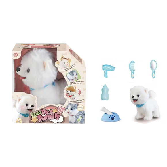 Toy for Kids Interactive Talking Puppy with Tail Wagging and Licking Tongue Action for Indoor Outdoor Play
