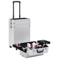 thumbnail image 4 of vidaXL Make-up Trolley Aluminium Silver, 4 of 5