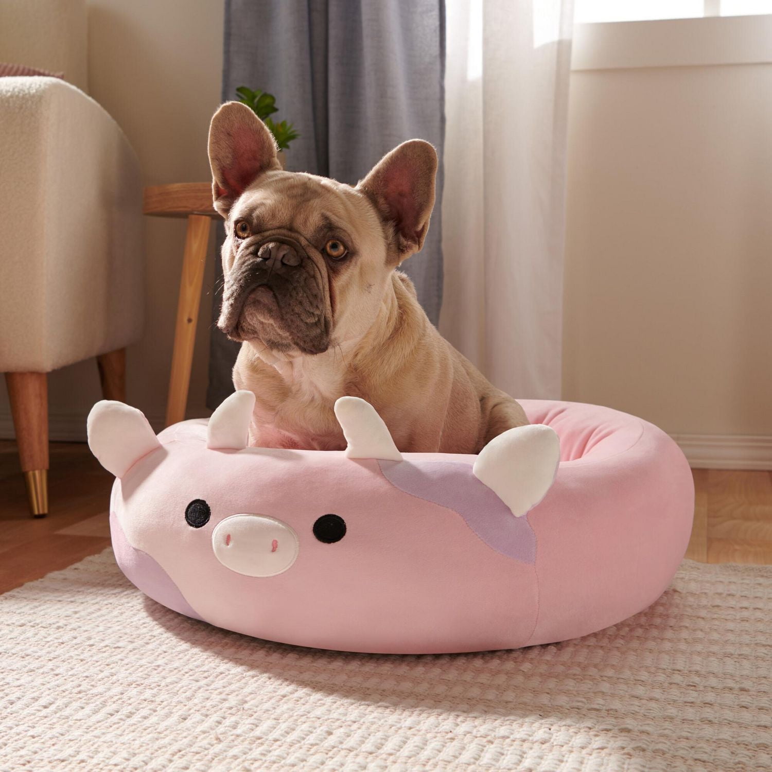 Squishmallows Dog Bed - Cat Patty the Cow (Multiple Sizes)
