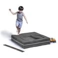thumbnail image 3 of Jaxx Zipline Causeuse Modulable pour Enfants et Ottomans / Chaise Longue Dépliable, Charbon, 3 of 5