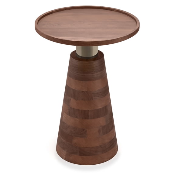 Kramer Table d'Appoint en Métal de 16 Po de Large