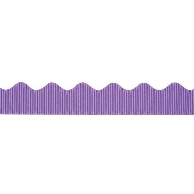 Pacon PAC37336-6 Bordure Décorative 2.25 Po x 50 Pi, Violet - 6 Rouleaux