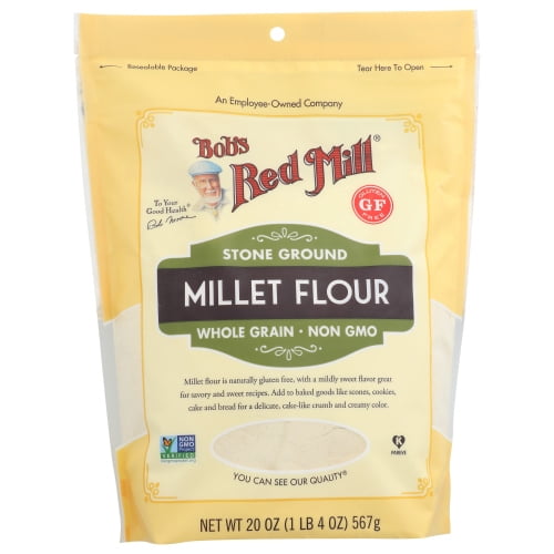 Bob's Red Mill Farine de Millet, Caisse de 4 X 20 Oz
