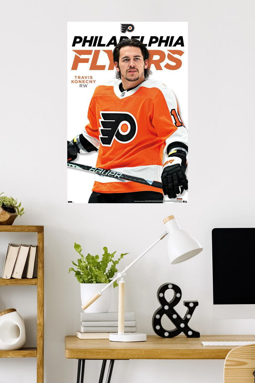 NHL Philadelphia Flyers - Travis Konecny Feature Series 23 Wall Poster, 22.375" x 34"