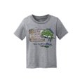 thumbnail image 1 of Gone Fishing With Daddy Kids Cotton T-Shirt - Athletic Heather - Small, 1 of 1