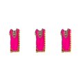 thumbnail image 1 of maskred Robe de Plage Mode Femme Vacances Boho Ethnique Élégante Tunique Ample Rose 3Set, 1 of 6