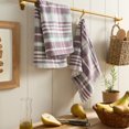 thumbnail image 3 of Home Trends Yarn Dye Plaid Kitchen Towel Set, 2 Pieces, 3 of 4