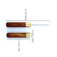 thumbnail image 4 of Stainless Steel Ice Pick with Wooden Handle Kitchen Tool (Light Brown A), 4 of 5