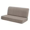 thumbnail image 5 of mmirethe RV Dinette Cushion Covers Easy Fitted Dark Stretch Slipcover Seat Sofa RV Elastic Gray Khaki, 5 of 5