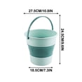 thumbnail image 4 of Dvkptbk Foldable Water Pail Folding Bucket, Car Wash, Telescopic Portable Foot Bucket Home Essentials, 4 of 5
