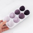 thumbnail image 1 of Blending Sponges Set of 8PCS Foundation Blender Sponge Makeup Cosmetic Cream Powder Multi shape for Dry & Wet Use, Beauty Sponge Holder Organizer Box Multi Purple Color Cosmetics Tool, 1 of 7