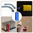 thumbnail image 4 of Unique Bargains PVC Heat Shrink Tubes 200mm Flat Width Wrap for Dual Layer 18650 1 Meter Blue, 4 of 4
