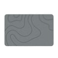 thumbnail image 1 of Diatomaceous Earth Stone Bath Mat Super Absorbent Quick Drying Shower Mat Water Absorbing Rug for Bathroom Floor Easy to Clean Natural Material, 1 of 6