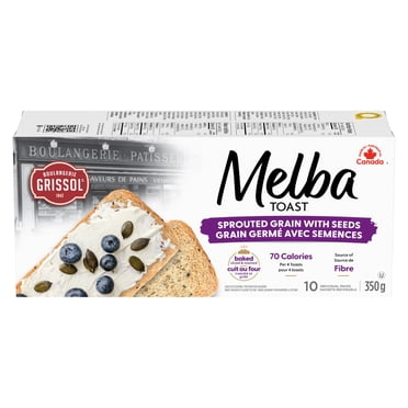 Dare Boulangerie Grissol Melba Toast Sprouted Grain with Seeds, 350g