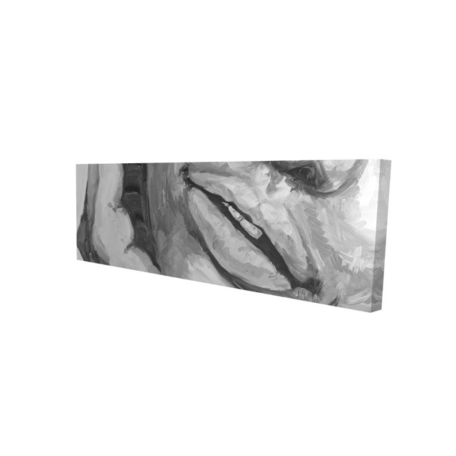 Lèvres Irrésistibles - Toile 20"x60 Pouces - Impression à la Demande