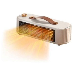 Portable électrique Space Chaudière PTC Chauffe-glace en céramique pour bureau intérieur rapide Space Chaudière 800W Personnel Space Chaudière EU Connecteur