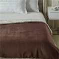 thumbnail image 4 of Cozy Tyme T173-20BNC-UE Couverture en Flanelle Réversible Sherpa 50 x 60 Po, Marron, 4 of 7