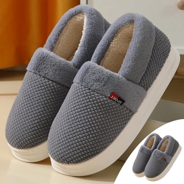 Dvkptbk Slippers for Women, A Pair of Lazy Slippers Curly Cozy Flat Slide Slippers Comfy Soft Non-Slip House Shoes Indoor and Outdoor, Warm Gift Shoes for Women