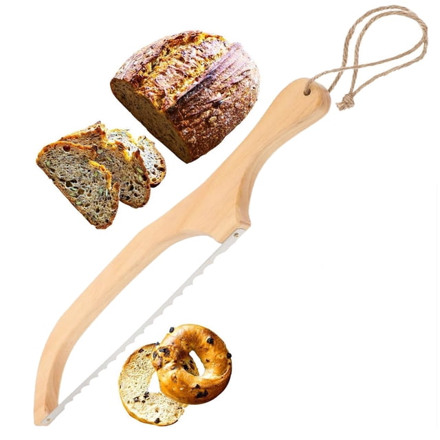 Chmadoxn Kitchen Gadgets, Kitchen Accessories, Kitchen Utensils, Kitchen Tool Bread Bow Knife Bread Bow Knife Slicing Knife Knife Serrations bread knife