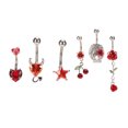 thumbnail image 1 of Anneaux de Nombril Pratiques pour Fêtes, 1 of 8