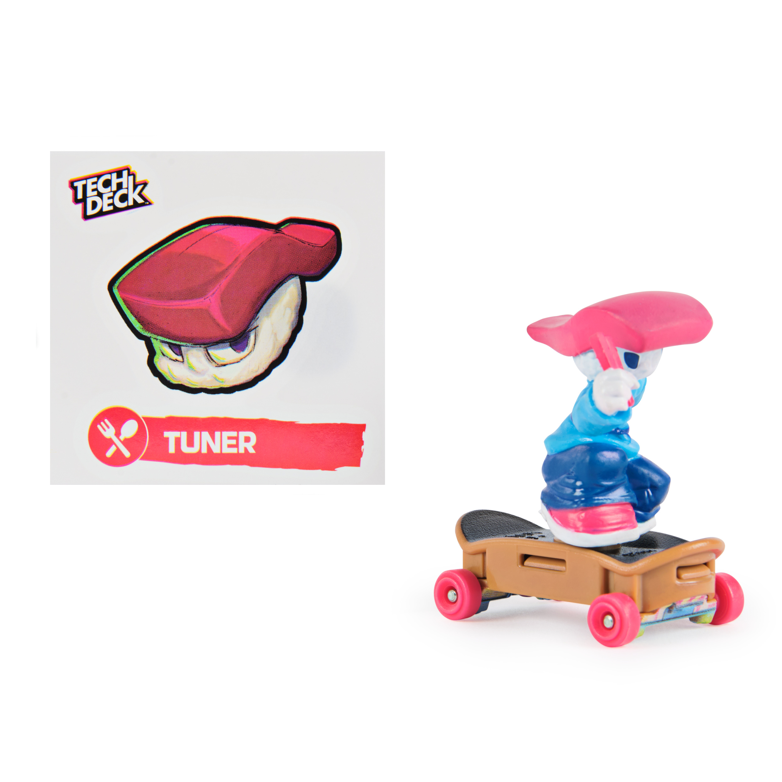 Tech Deck, Free Riders, Pack de 4, Coffret de fingerboards et jouets à manipuler avec 4 figurines exclusives, jouets skateboard et figurines, coffrets pour enfants, à partir de 6 ans