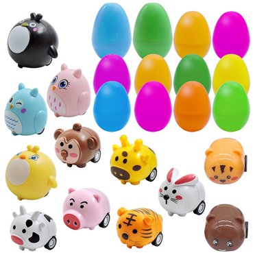 XFGOU Puzzle games Toys and Hobbies Car Kneading And Kneading Doll Dumplings Egg Toy Set The Car Stress Toy Plush Egg Toy Set Offers A And Fun Unwind And Stress Education