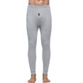 thumbnail image 1 of Men's Solid Color Leggings Elastic Comfort Long Sports Leggings, 1 of 3