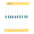 thumbnail image 4 of 300Pcs Resistors 30 Values 10Ω1MΩ 1/4W 1％ Metal Film Resistor Kit Electronic Components, 4 of 14