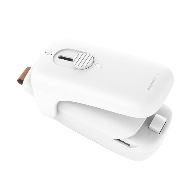 Hearth & Gear Mini Bag Sealer Handheld Heat Vacuum Sealer 2 In 1 Sealer And Cutter With Lanyard Portable Resealer Machine For Bags Food Storage Snacks Freshness Wild Sea Cucumber Packing Bags