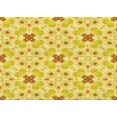 thumbnail image 1 of Ahgly Company Machine Washable Indoor Rectangle Transitional Yellow Area Rugs, 5' x 7', 1 of 7