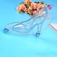 thumbnail image 1 of Plastic Clear High Heel Shoe Chocolate Mold for DIY Edible Cake & Candy Decorations – Baking Tool, 1 of 8