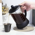 thumbnail image 3 of Easyworkz Eclipse French Press 27 oz Coffee Tea Maker with Borosilicate Glass, 3 of 6