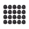 thumbnail image 1 of 20PCS Black Rubber Chair Leg Covers for Furniture Use Protects Floors Anti-slip 0.5 Inch Diameter, 1 of 8