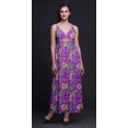 thumbnail image 5 of Bimba Robe Longue Chic à Imprimé Floral pour Femme, Style Bohème, Maxi d'Été, Tenue de Plage - XX-Grand, 5 of 5
