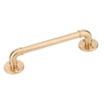 thumbnail image 2 of Door Handle, Retro Pull Handle 12.8cm Hole Distance Zinc Alloy With 4 Screws For Cabinet Gold, 2 of 8
