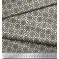 thumbnail image 2 of Soimoi Georgette Viscose Fabric Geometric & Mandala Kaleidoscope Decor Fabric Printed Yard 42 Inch Wide, 2 of 3
