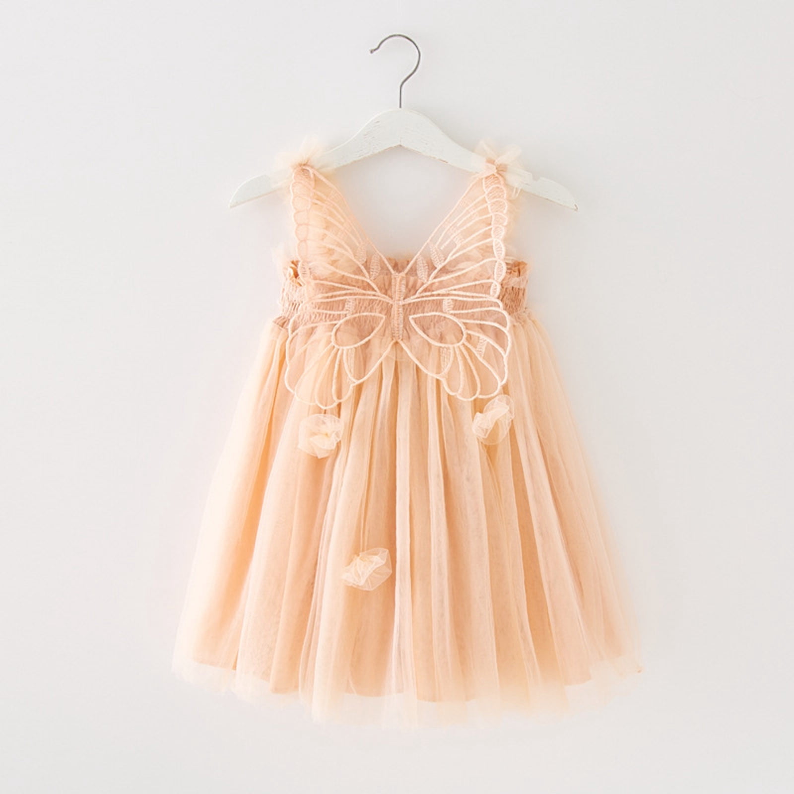 Robe en Maille Sans Manches pour Tout-Petites Filles pour Fêtes et Spectacles de Danse