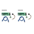thumbnail image 2 of Maytalsory 30/60CM PCI-E Riser Card PCIe 1x to 16x USB 3.0 Data Cable Mining Green 30CM 2Set, 2 of 6