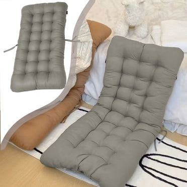 Roiihwy Outdoor Patio Chair Cushions Seat, Soft Lounge Rocking Chair Cushion for Patio, Floor Pillow, Chair, Car, Office
