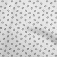 thumbnail image 1 of oneOone Tissu en Rayonne Blanc Minimal pour Robe, Tissu Imprimé au Mètre 56 Pouces de Large, 1 of 5