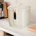 thumbnail image 4 of EGNMCR Airtight Rice Dispenser Cover Rice Bucket For Cereal Grain Flour Rice Beans Pet Food CountertopLarge Rice Storage Container With Lid Proof Household Cereal Rice Storage, 4 of 7